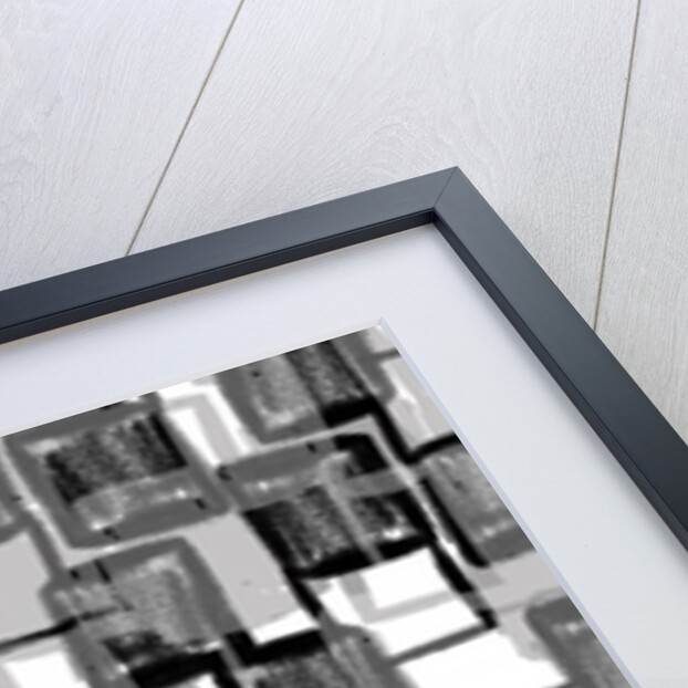 Monochrome Squares by Louisa Hereford