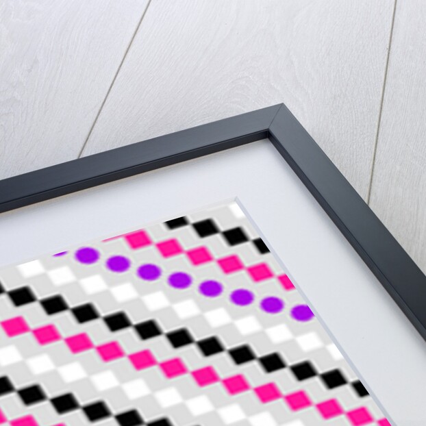 Boxed Stripe, 2014 by Louisa Hereford