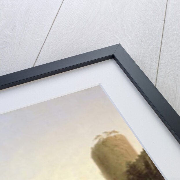 Winter Landscape with Gothic Church, 1821 by Carl Wilhelm Goetzloff