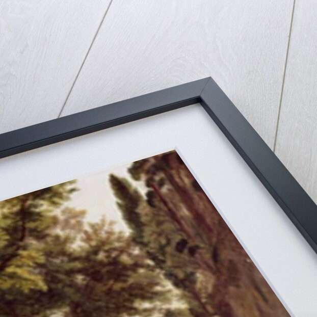 Garden of the Capuchin Friars, near Sorrento, 1827 by Carl Wilhelm Goetzloff