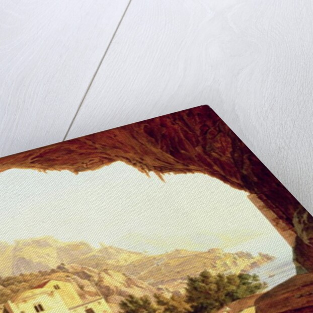 View from a Grotto over the Amalfi Coast, c.1842 by Carl Wilhelm Goetzloff