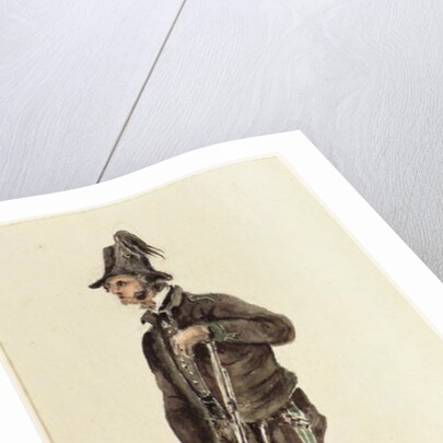 Italian Hunter, 1830 by Carl Wilhelm Goetzloff