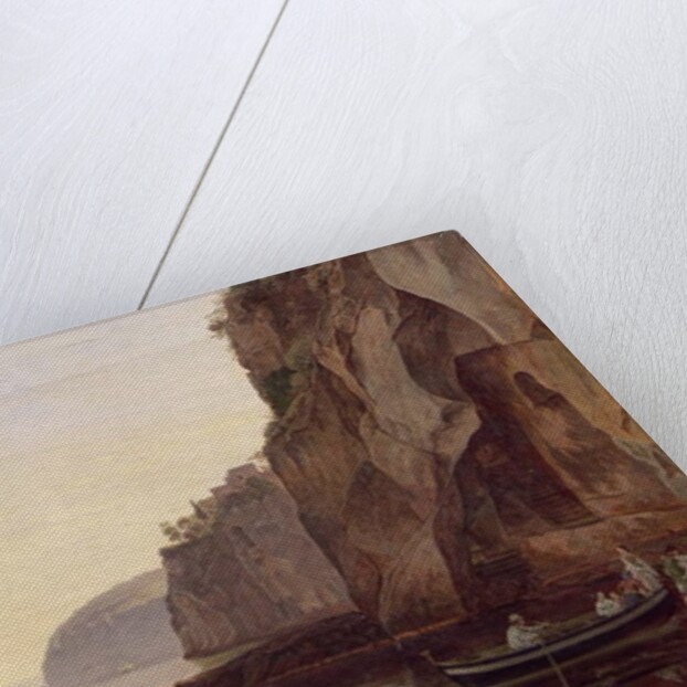 Cocumella near Sorrento, 1827 by Carl Wilhelm Goetzloff