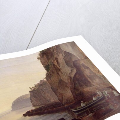 Cocumella near Sorrento, 1827 by Carl Wilhelm Goetzloff