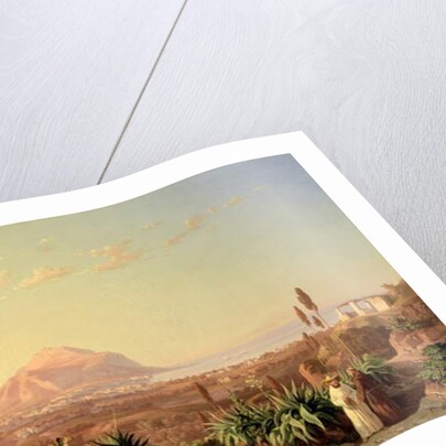 Palermo with Mount Pellegrino, c.1850 by Carl Wilhelm Goetzloff