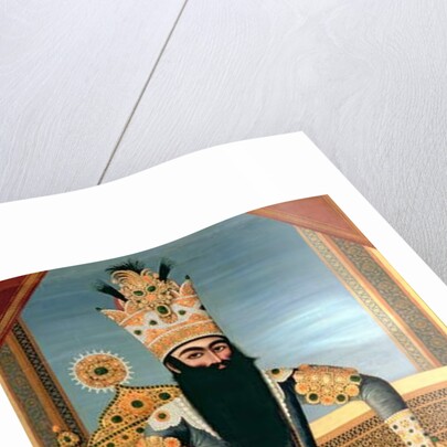 Portrait of Fath 'Ali Shah c.1805 by Mihr'Ali Mihr'Ali