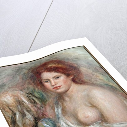 Portrait of a painter's model, 1916 by Pierre Auguste Renoir