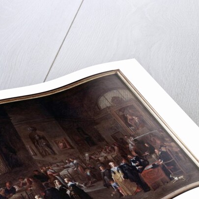 Works of mercy: to visit the sick by Cornelis de Wael