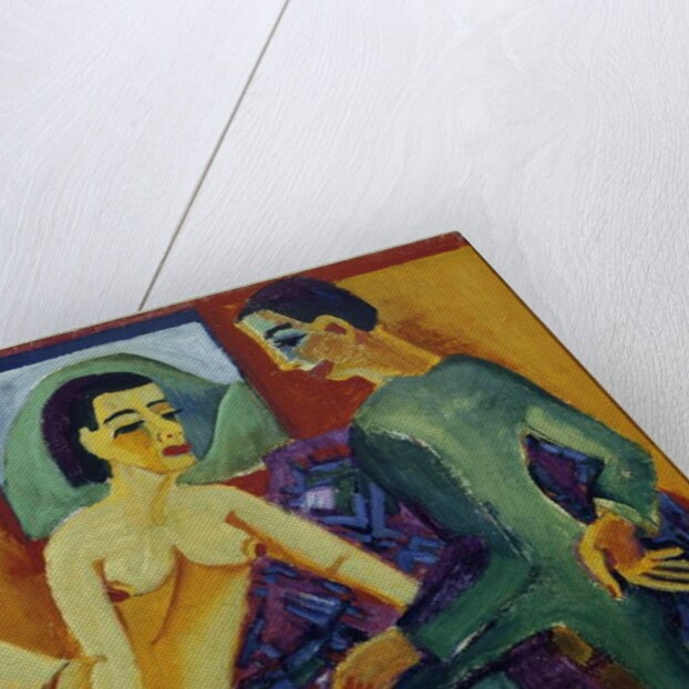 The Couple - by Ernst Ludwig Kirchner