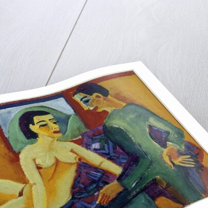 The Couple - by Ernst Ludwig Kirchner