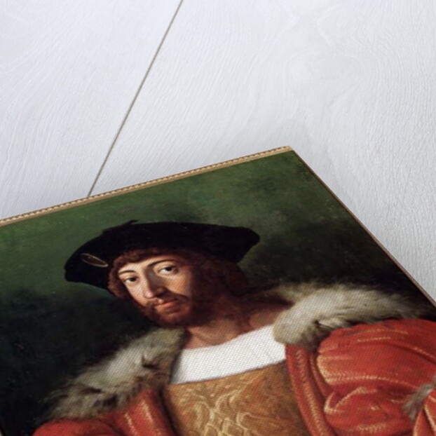 Lorenzo de' Medici, Duke of Urbino - oil on canvas, circa 1516-1519 by Raphael