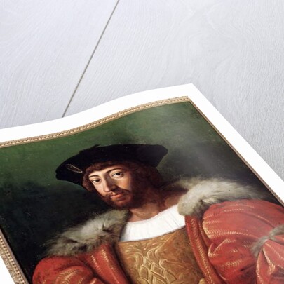 Lorenzo de' Medici, Duke of Urbino - oil on canvas, circa 1516-1519 by Raphael