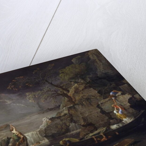 Winter or deluge - by Nicolas Poussin