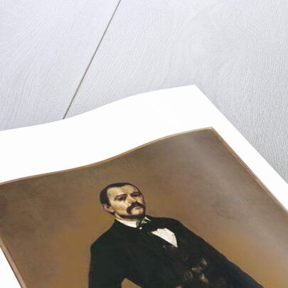 Portrait of Man by Gustave Courbet