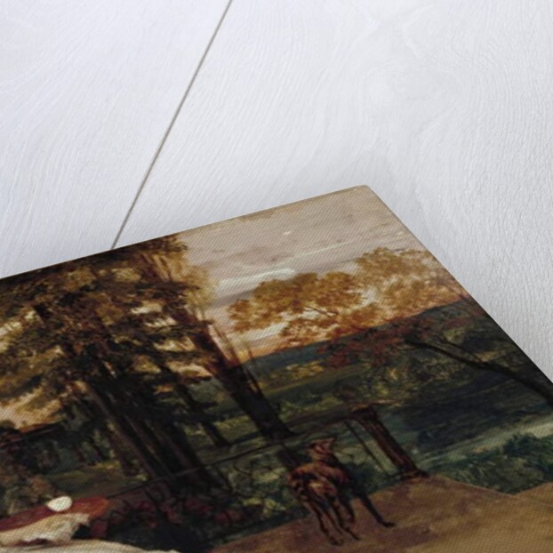 The Lady of Frankfurt by Gustave Courbet