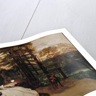 The Lady of Frankfurt by Gustave Courbet