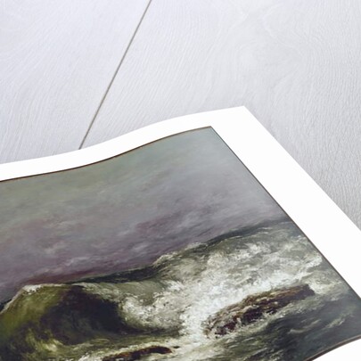 The wave, c.1870 by Gustave Courbet