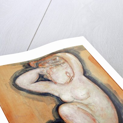 Cariatid. 1913-1914 by Amedeo Modigliani