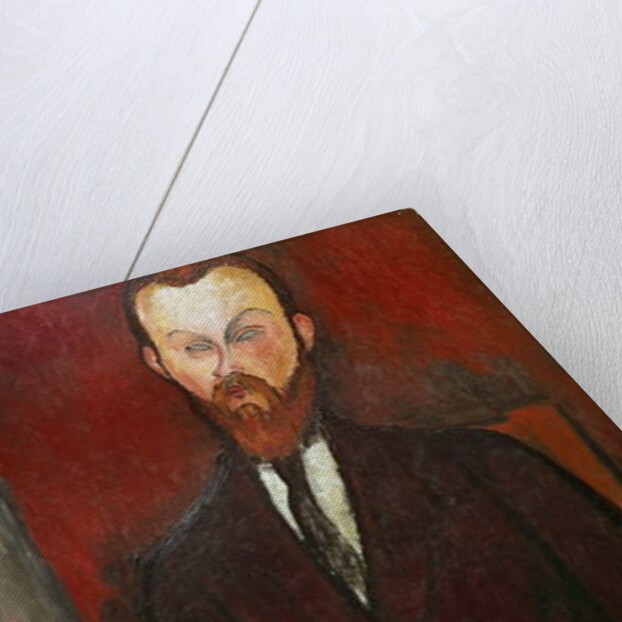 Count Wielhorski. 1916. by Amedeo Modigliani