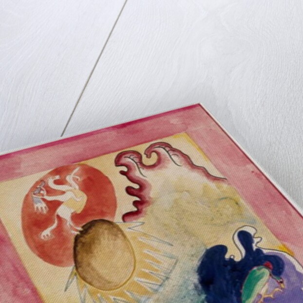 Cover project for the almanac of The Blue Rider, 1911 by Wassily Kandinsky