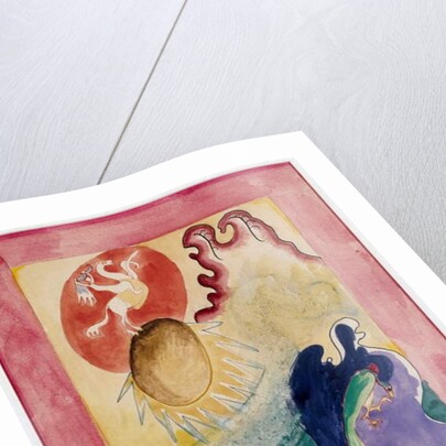 Cover project for the almanac of The Blue Rider, 1911 by Wassily Kandinsky