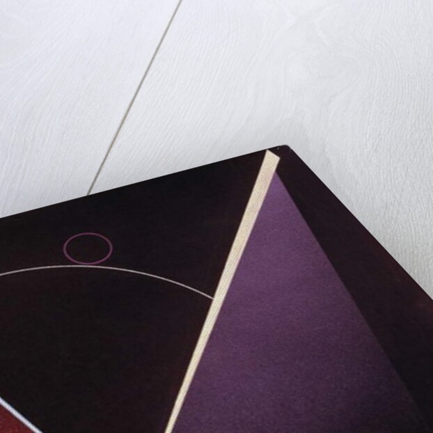 Untitled Painting by Vassily Kandinsky 1940 Dim 32,5x44 cm Bale private collection by Wassily Kandinsky