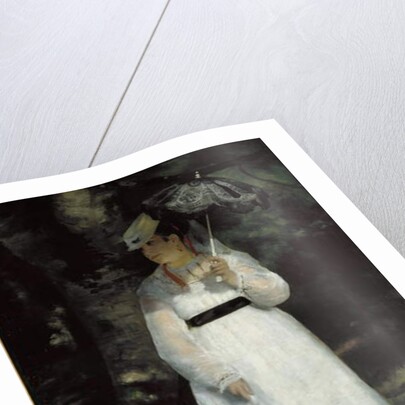 Portrait of Lise by Pierre Auguste Renoir