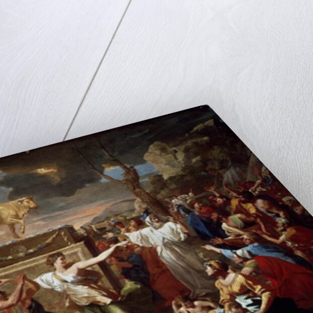 Adoration of the Golden Calf, 1633-34 by Nicolas Poussin