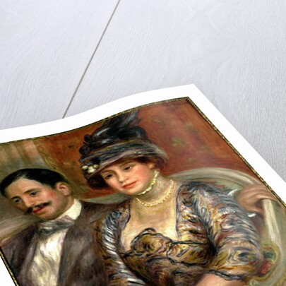 Mr and Mrs Bernheim de Villers by Pierre Auguste Renoir