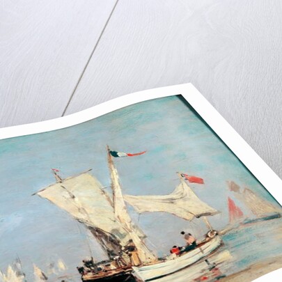 Sailing Boats, c, 1869 by Eugene Louis Boudin