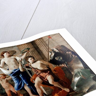 David's triumph. by Nicolas Poussin