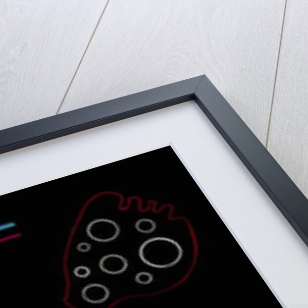 Three Triangles Painting by Vassily Kandinsky Venice, Galleria by Arte Moderna by Wassily Kandinsky