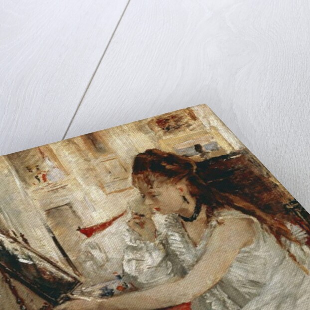 Young Woman Powdering Her Face by Berthe Morisot