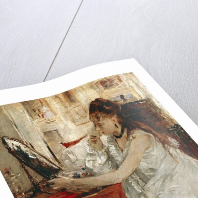 Young Woman Powdering Her Face by Berthe Morisot