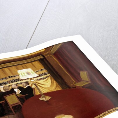 The poker game, 1902 by Felix Edouard Vallotton