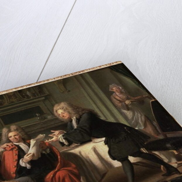 The Maison d'Auteuil, 1716 by Jacques Autreau