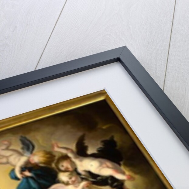 The Virgin appears to the Carmelitan Saints by School Italian