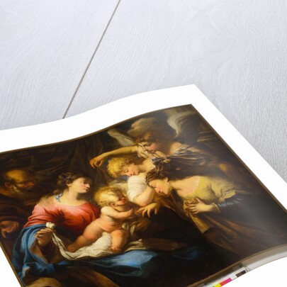 Mystical Marriage of Saint Catherine by School Italian