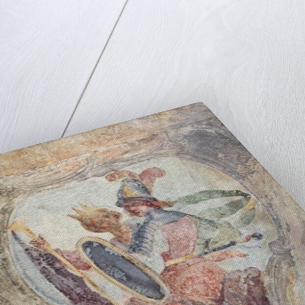 The triumph of David, detail, c.1620-29 by Bernardo Strozzi