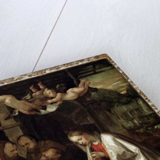 Nativity) by Girolamo Romanino