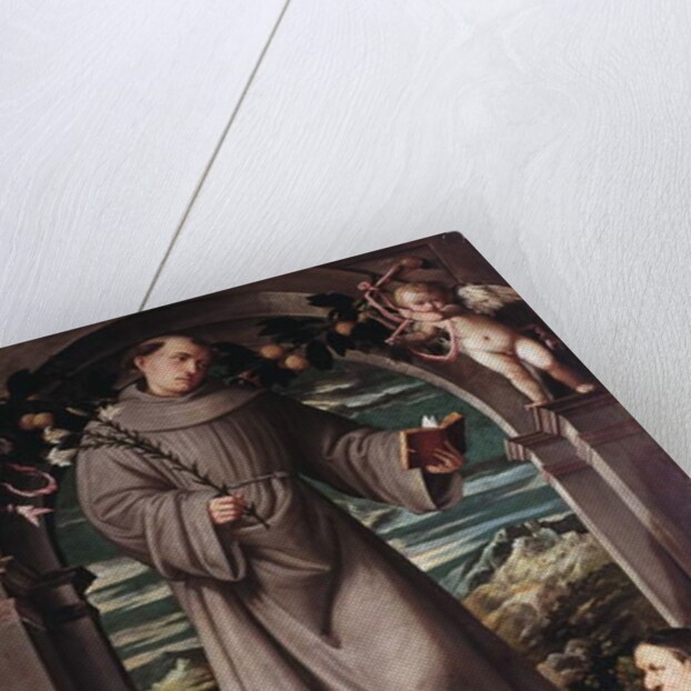 Saint Anthony of Padua, 1529 by Girolamo Romanino