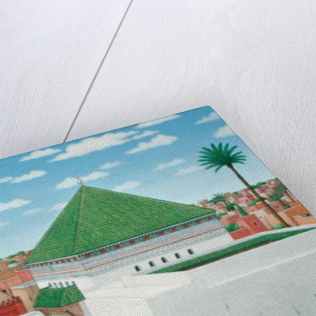 Rooftops, Marrakech, 1998 by Larry Smart