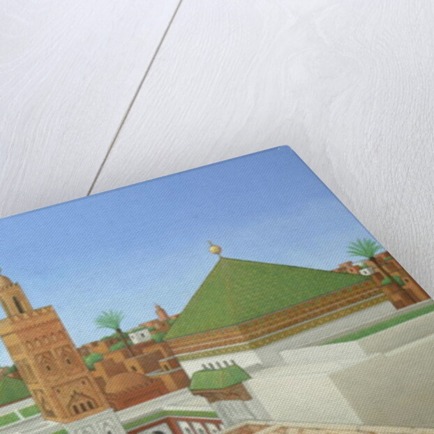 Rooftops, Marrakech by Larry Smart