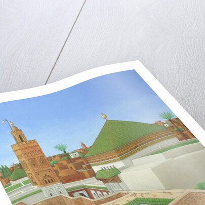 Rooftops, Marrakech by Larry Smart