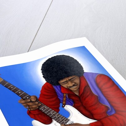 Jimi Hendrix by Larry Smart