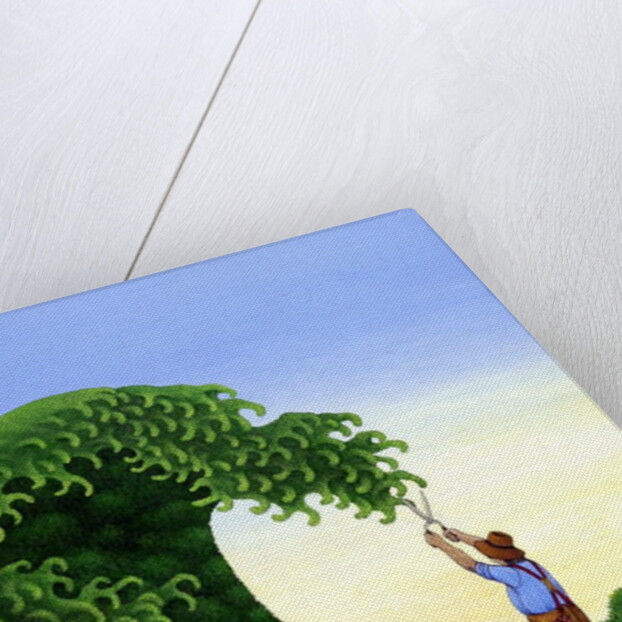 Topiary Wave by Larry Smart