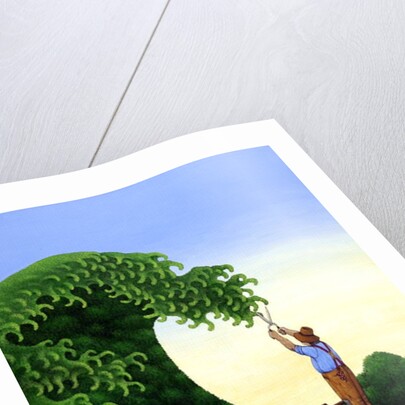 Topiary Wave by Larry Smart