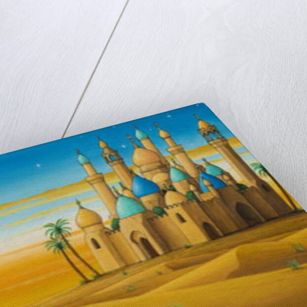 Hummus on the sands, 1992 by Larry Smart