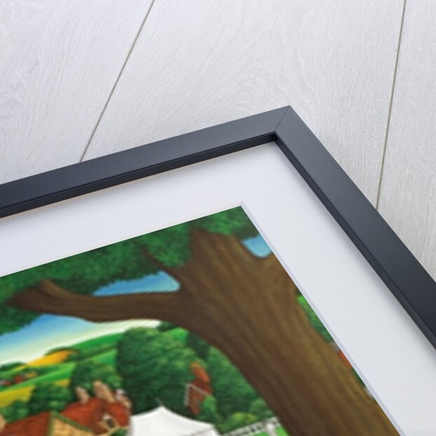 The Cricket Match, 1987 by Larry Smart