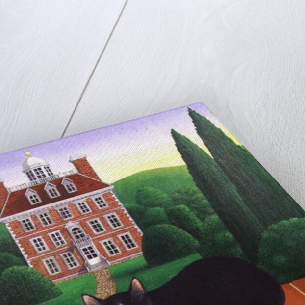 The Cat on the Wall, 1986 by Larry Smart